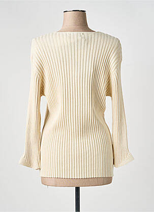 Top stretch manches longues beige MSN femme