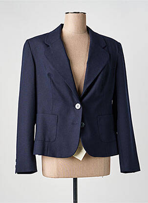 Blazer poches bleu PIER BÉ femme