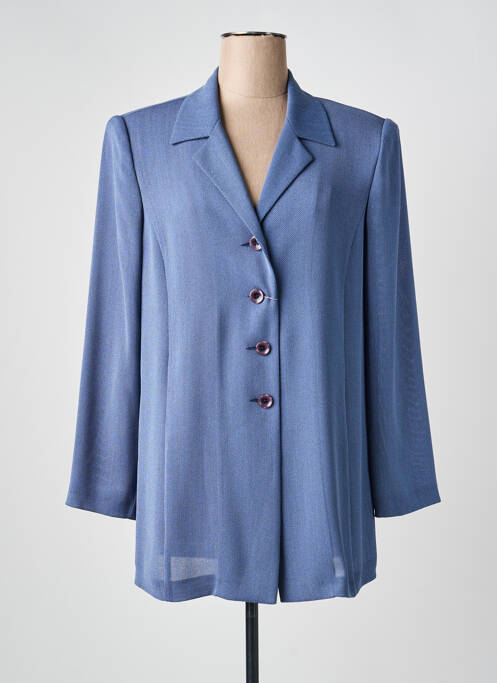 Blazer manches longues bleu PIER BÉ femme