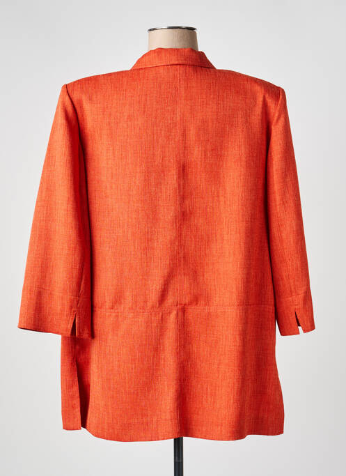 Blazer fausses poches orange PIER BÉ femme
