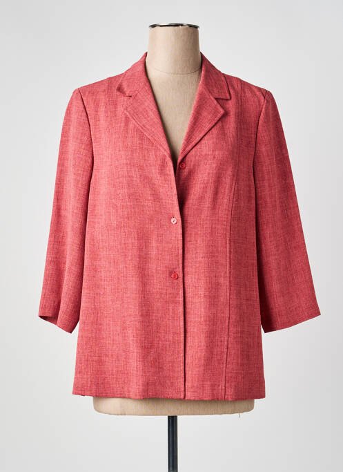 Blazer manches longues rouge PRUNELLE femme