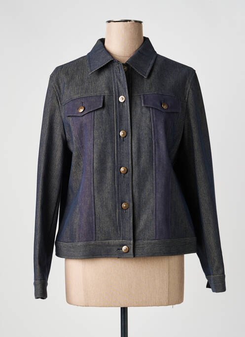 Veste casual poches bleu FEDORA femme