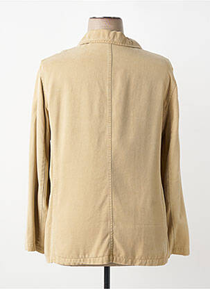 Chemisier coupe droite manches longues beige FEDORA femme