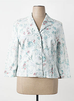 Blazer coupe cintrée bleu PIER BÉ femme