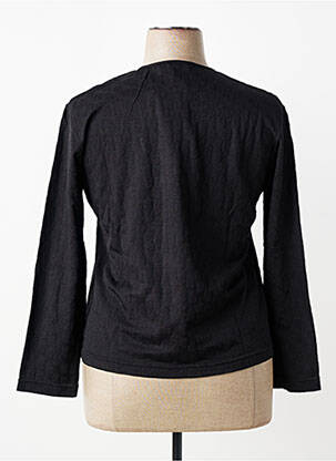 Top stretch manches longues noir PIER BÉ femme