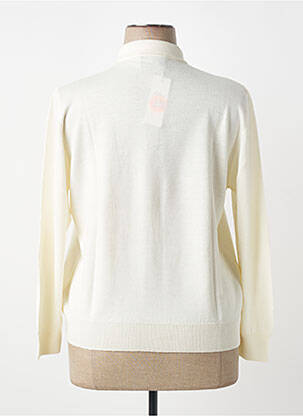 Polo stretch manches longues beige ESTEREL femme