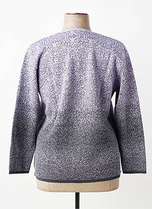 Pull coupe cintrée manches longues noir ELEANE femme