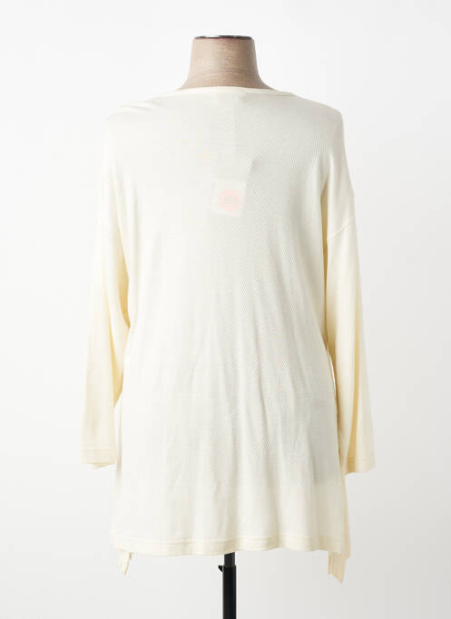 Gilet manches longues stretch beige CANNISSE femme