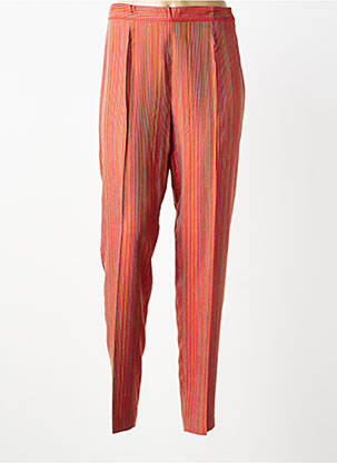 Pantalon slim taille normale taille normale rouge BIESSE femme