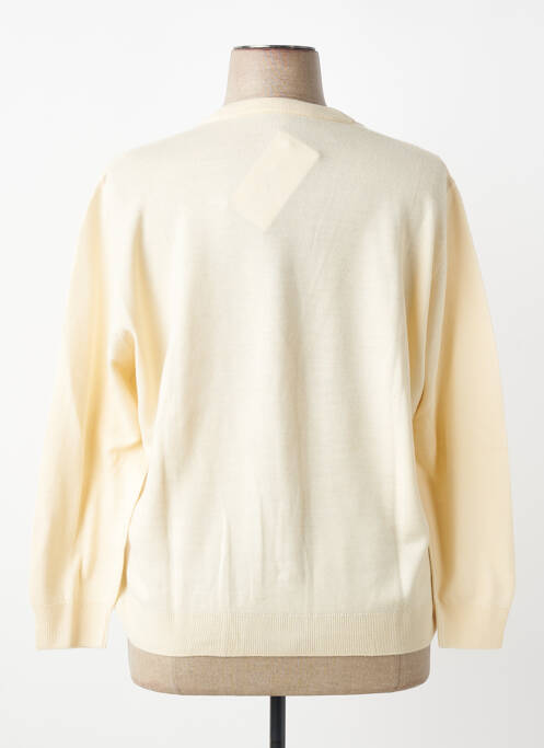 Gilet manches longues stretch beige MONTAGUT femme