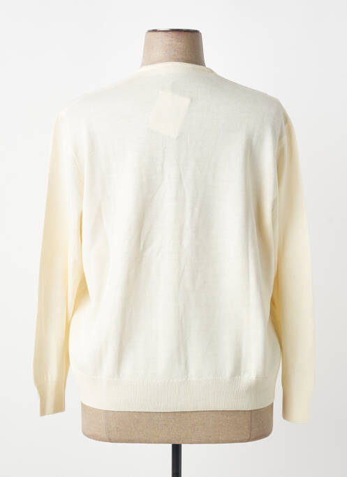 Gilet manches longues stretch beige MONTAGUT femme