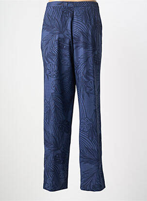 Pantalon droit taille normale taille normale bleu PIER BÉ femme