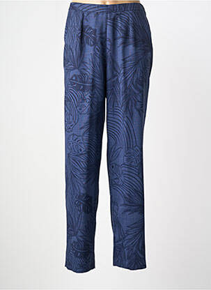 Pantalon droit taille normale taille normale bleu PIER BÉ femme