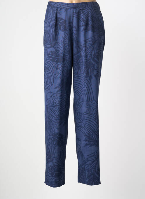 Pantalon droit taille normale taille normale bleu PIER BÉ femme