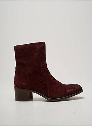 Bottines/boots talon bottier talon de 4 à 6cm violet ALIWELL femme