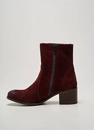 Bottines/boots talon bottier talon de 4 à 6cm violet ALIWELL femme