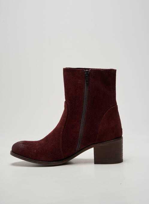Bottines/boots talon bottier talon de 4 à 6cm violet ALIWELL femme
