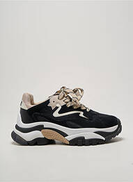 Baskets bout rond talon de 4 à 6cm noir ASH femme