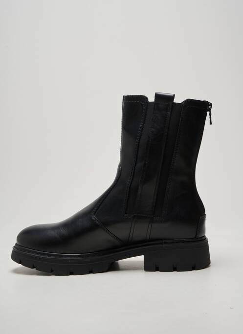 Bottines/boots tissage satiné talon de 4 à 6cm noir NERO GIARDINI femme
