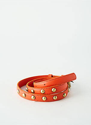 Ceinture  orange VIRGINIE DARLING femme