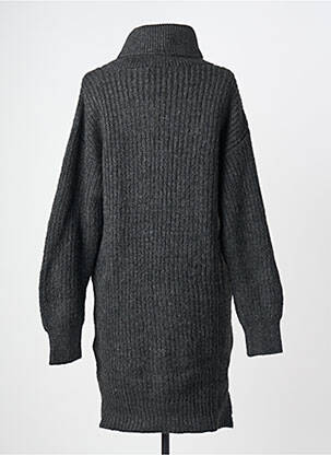 Robe pull resserrée sur le bas manches longues gris ÉTYMOLOGIE femme