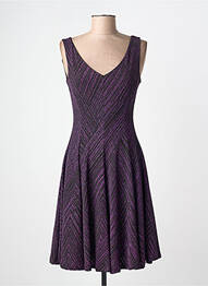 Robe mi-longue sans manche sans manche rose REVD'ELLE femme