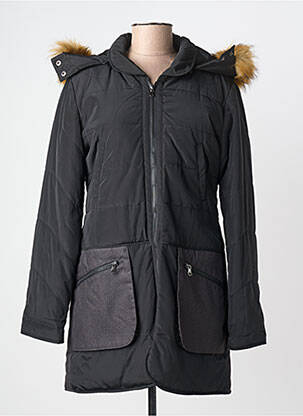 Doudoune poches a capuche noir C.MISSARO femme