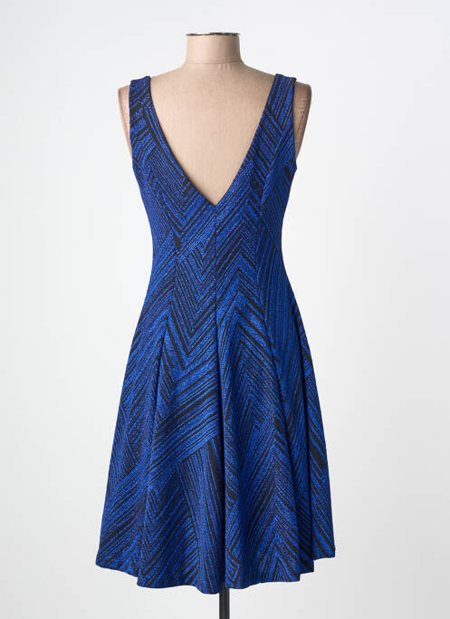 Robe mi-longue sans manche sans manche bleu REVD'ELLE femme