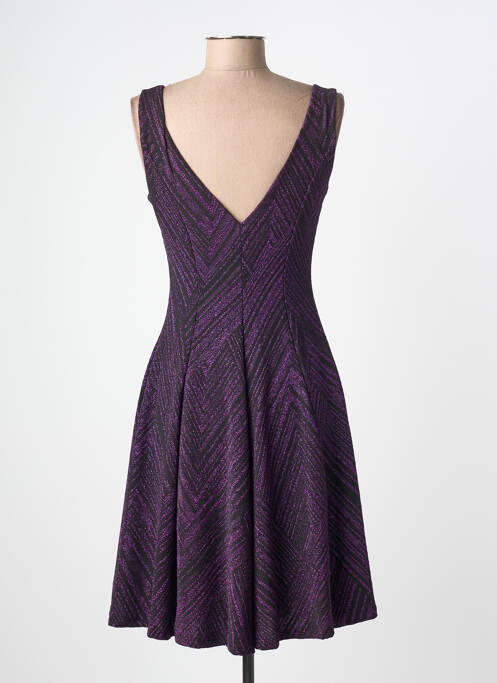 Robe mi-longue sans manche sans manche rose REVD'ELLE femme
