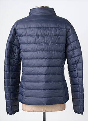 Doudoune poches sans capuche bleu ÉTYMOLOGIE femme