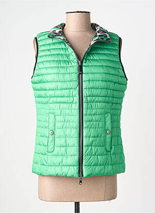 Doudoune poches sans capuche vert BARBARA LEBEK femme