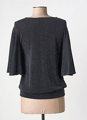 Top stretch manches longues noir LE SINGE DE JULIE femme
