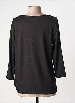 Top imprimé fantaisie manches longues beige BARBARA LEBEK femme