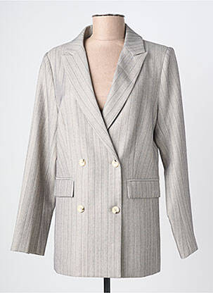 Blazer poches gris MD'M femme