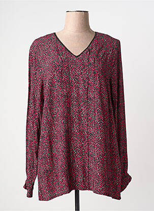 Blouse manches longues manches longues rose CISO femme