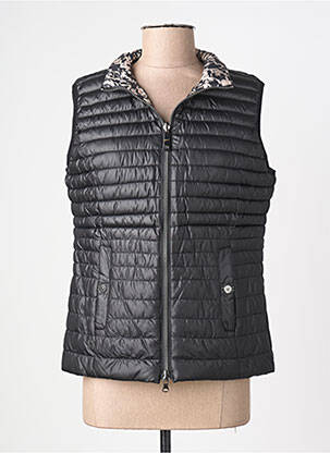 Doudoune poches sans capuche noir BARBARA LEBEK femme