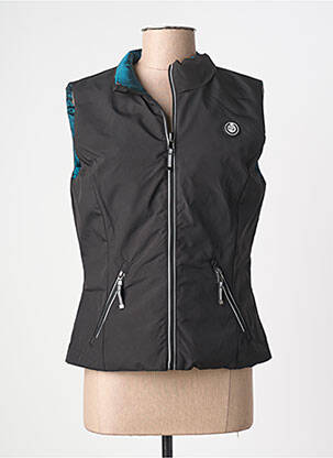 Doudoune poches sans capuche noir CHRISTINE LAURE femme