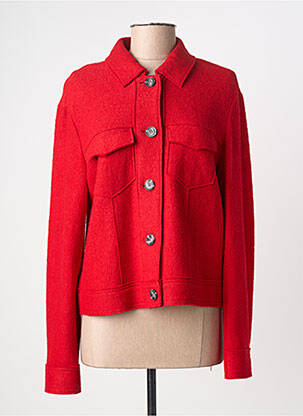 Veste casual poches rouge BARBARA LEBEK femme