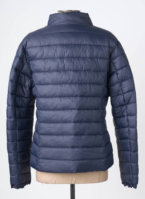 Doudoune poches sans capuche bleu ÉTYMOLOGIE femme