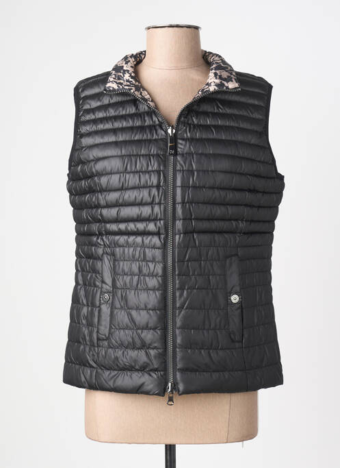 Doudoune poches sans capuche noir BARBARA LEBEK femme