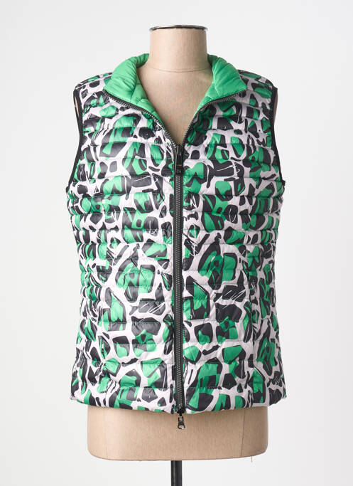 Doudoune poches sans capuche vert BARBARA LEBEK femme