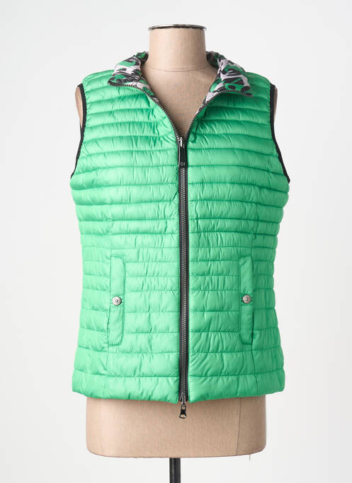 Doudoune poches sans capuche vert BARBARA LEBEK femme