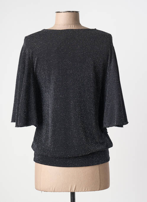 Top stretch manches longues noir LE SINGE DE JULIE femme