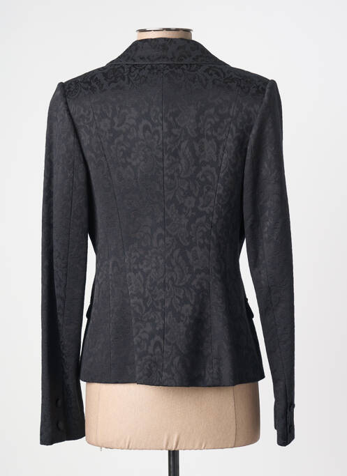 Veste chic fermeture boutonnée sur le devant noir AVERSIA femme