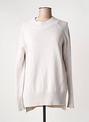 Pull coupe droite manches longues gris BARBARA LEBEK femme
