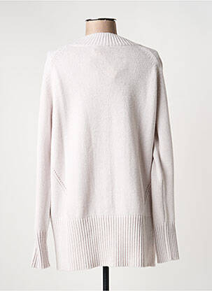 Pull coupe droite manches longues gris BARBARA LEBEK femme