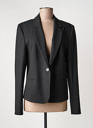 Blazer poignets boutonnés noir AVERSIA femme