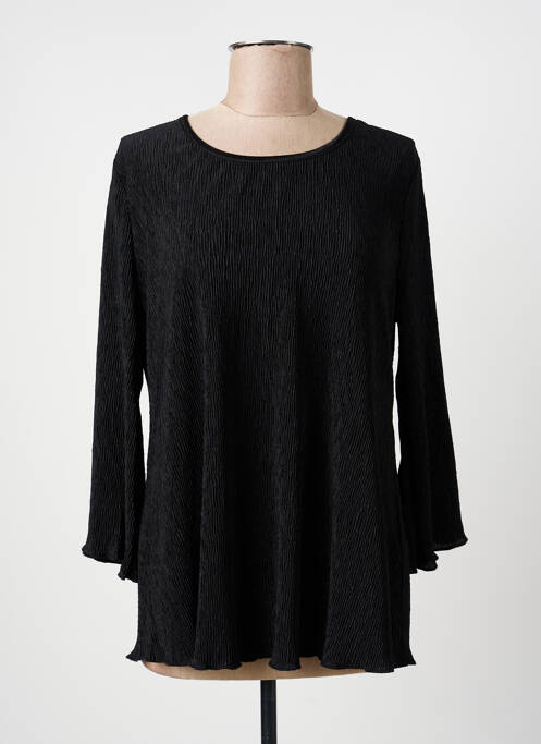 Top stretch manches longues noir CISO femme