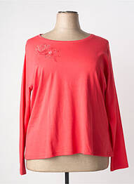 T-shirt manches longues manches longues rouge GEVANA femme