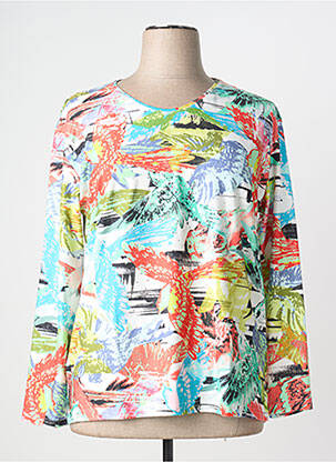 T-shirt manches longues manches longues bleu HC MHC femme